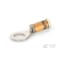 Te Connectivity Ring Terminal, #10 Stud Size, 16 AWG, Bare Insulated, Orange 321898 - alternate 1